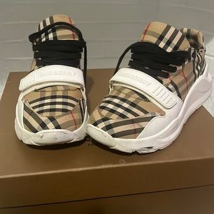 Burberry Ramsey check sneakers